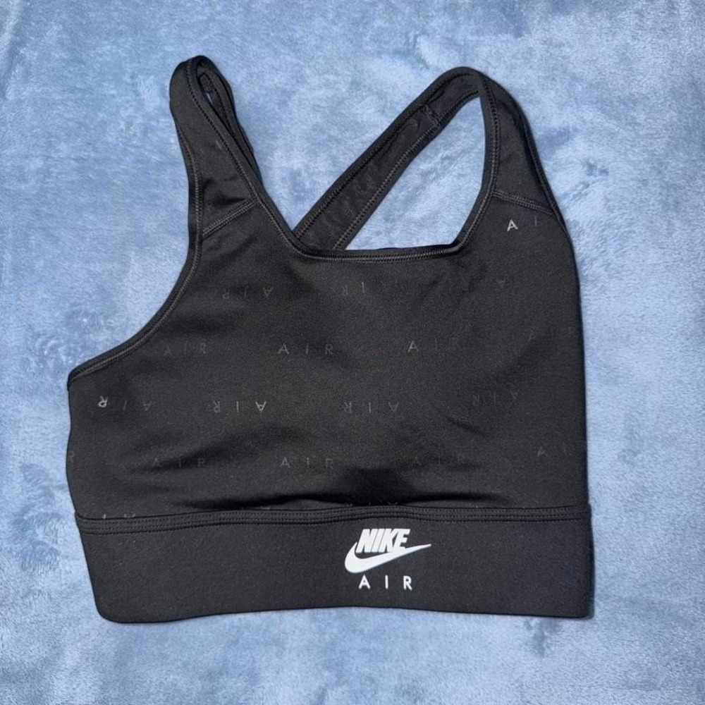 Nike Air black‎ sports bra women size m